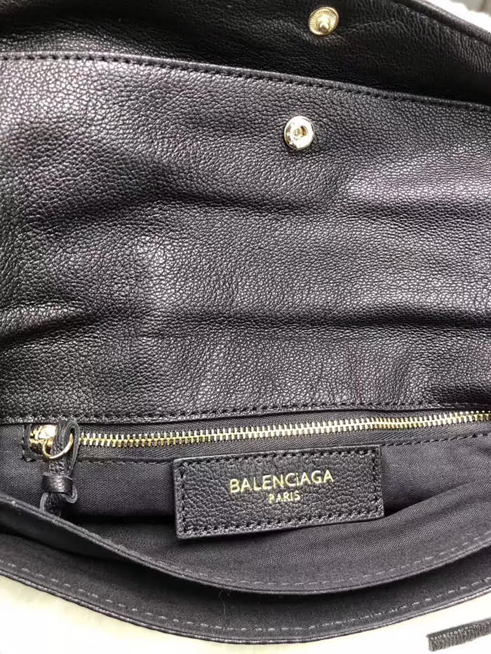 BALENCIAG巴黎世家 義大利進口山羊皮手抓包 原版品質 簡單時尚手包 配肩帶可斜挎  BL1025